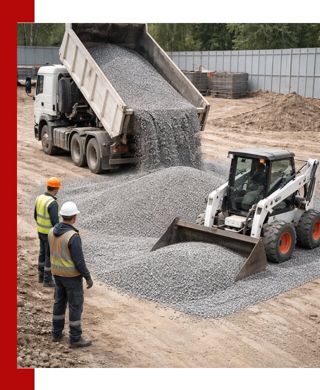 Доставка и продажа гранитного щебня фракции 0-5 в Партизанске