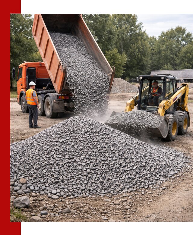 Купить гранитный щебень фракции 5–10 в Партизанске с доставкой
