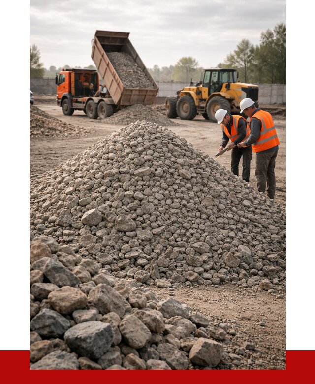 Гранитный щебень фракция 40-70 в Партизанске от 2683 руб ПРОНЕРУДПрт