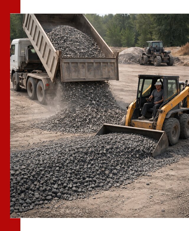 Гранитный щебень фракция 40-70 с доставкой в Партизанске