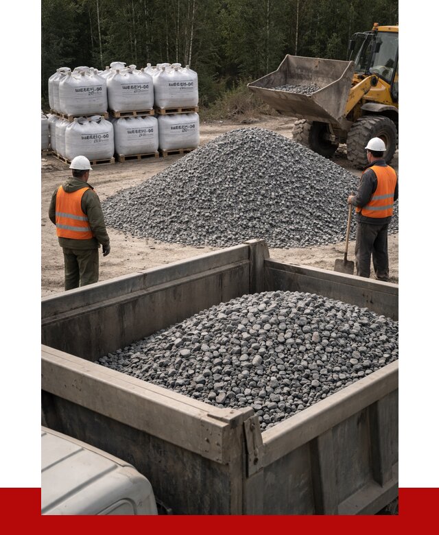 Щебень габбро диабаз 20-40 в Партизанске от 3649 руб. | ПРОНЕРУДПрт