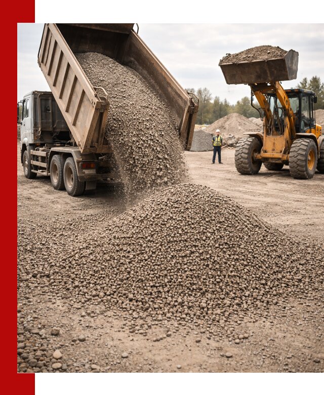 Гравийный щебень фракция 3–10 с доставкой в Партизанске