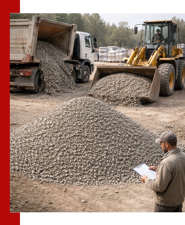 Гравийный щебень фракция 5–10 с доставкой в Партизанске