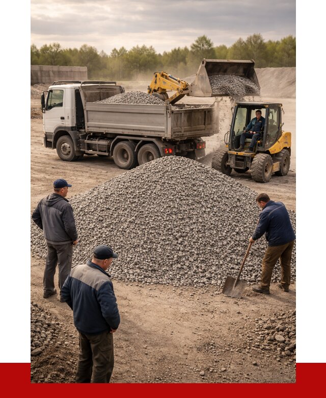 Гравийный щебень фракция 5-20 в Партизанске от 2576 р. ПРОНЕРУДПрт