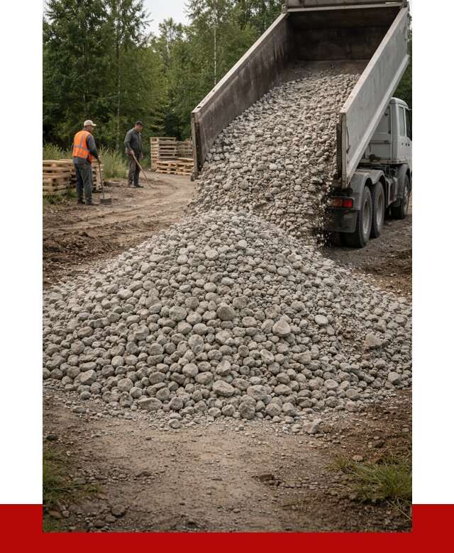 гравийный щебень фракция 70-120 в Партизанске от 2630 р. ПРОНЕРУДПрт