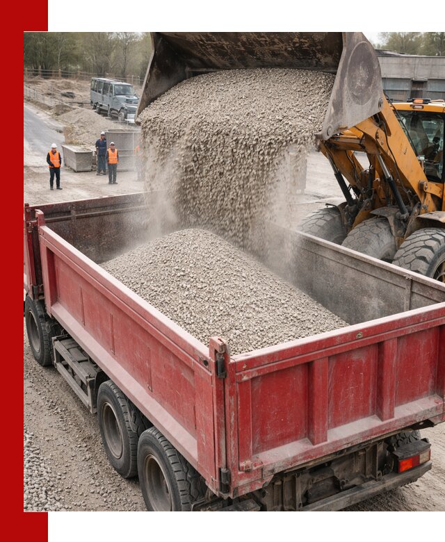 Купить известняковый щебень фракции 0-5 с доставкой в Партизанске