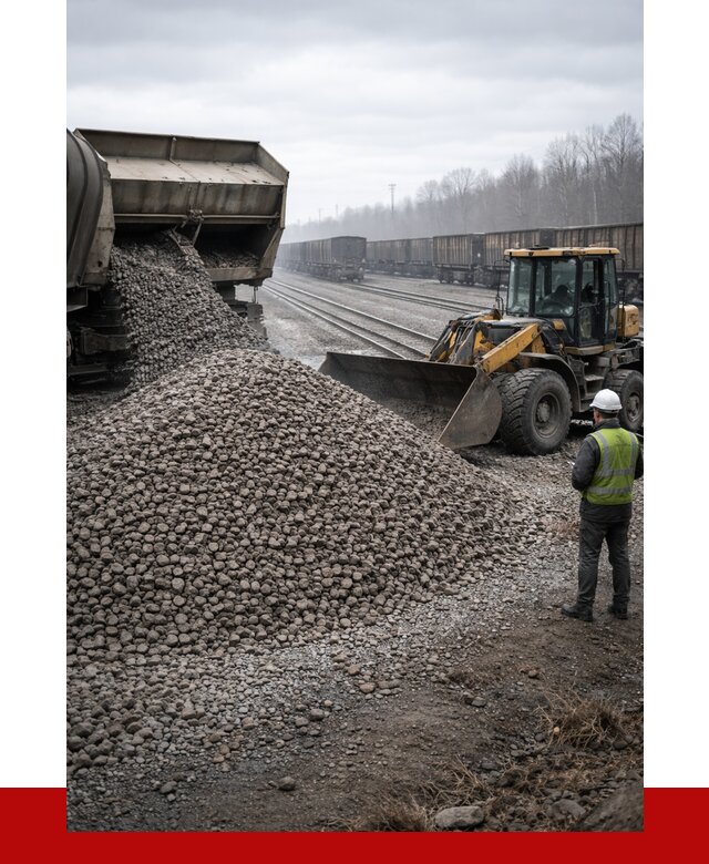 Купить железнодорожный щебень в Партизанске от 3005 р. | ПРОНЕРУДПрт