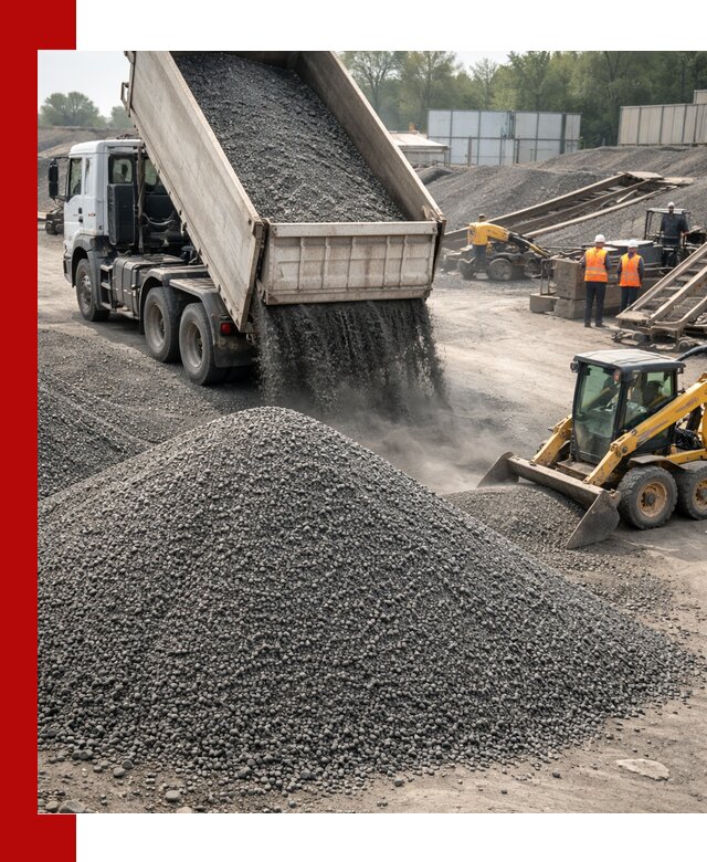 Вторичный щебень фракция 0–5 с доставкой в Партизанске