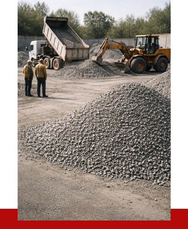 Вторичный щебень фр. 5-20 в Партизанске от 1717 р. - ПРОНЕРУДПрт