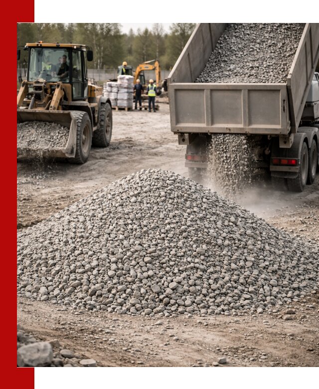 Вторичный щебень фракции 5-20 в Партизанске — доставка и продажа крупнотоннажно