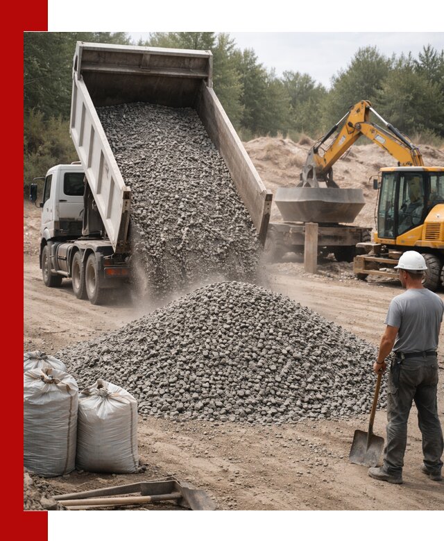 Доставка и продажа бетонного щебня в Партизанске