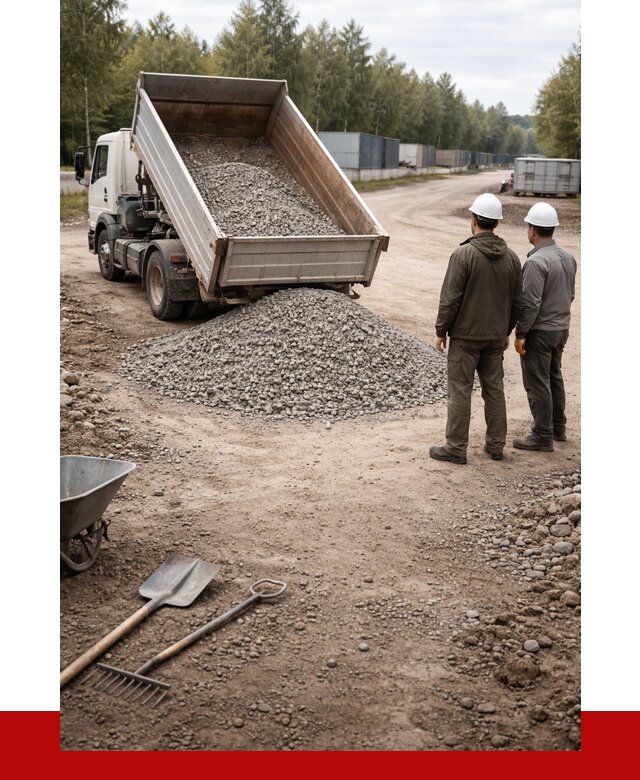 Бетонный щебень фракция 5-20 в Партизанске от 3435 р., ПРОНЕРУДПрт