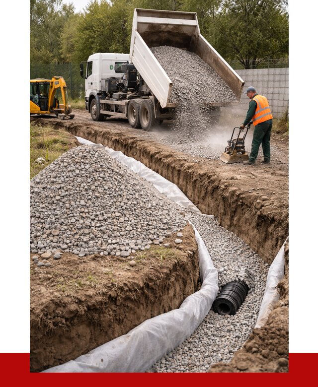 Щебень для дренажа в Партизанске от 1986 р., ПРОНЕРУДПрт доставка