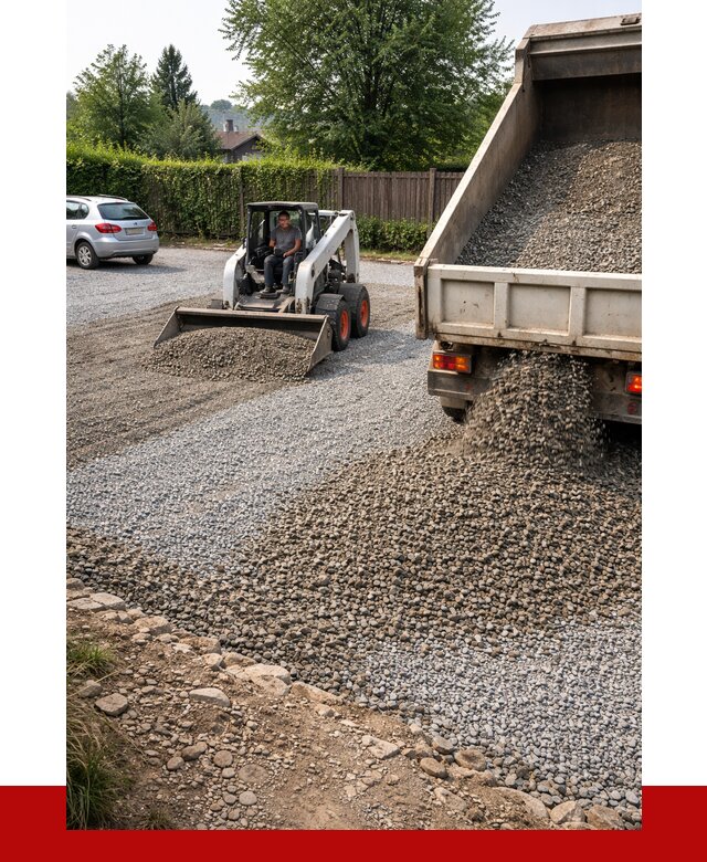 Щебень для парковки в Партизанске с доставкой от 1288 р.| ПРОНЕРУДПрт