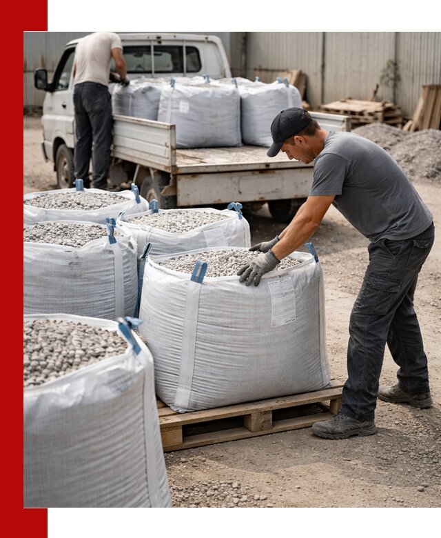Доставка щебня в мешках по выгодным ценам в Партизанске