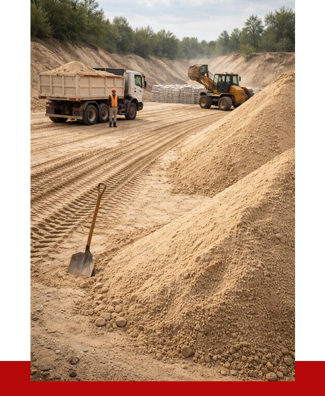 Карьерный песок мелкозернистый в Партизанске от 9660 р. | ПРОНЕРУДПрт