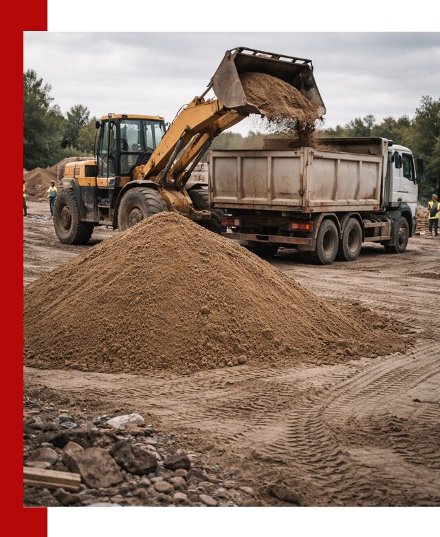 Доставка речного песка навалом в Партизанске быстро и выгодно