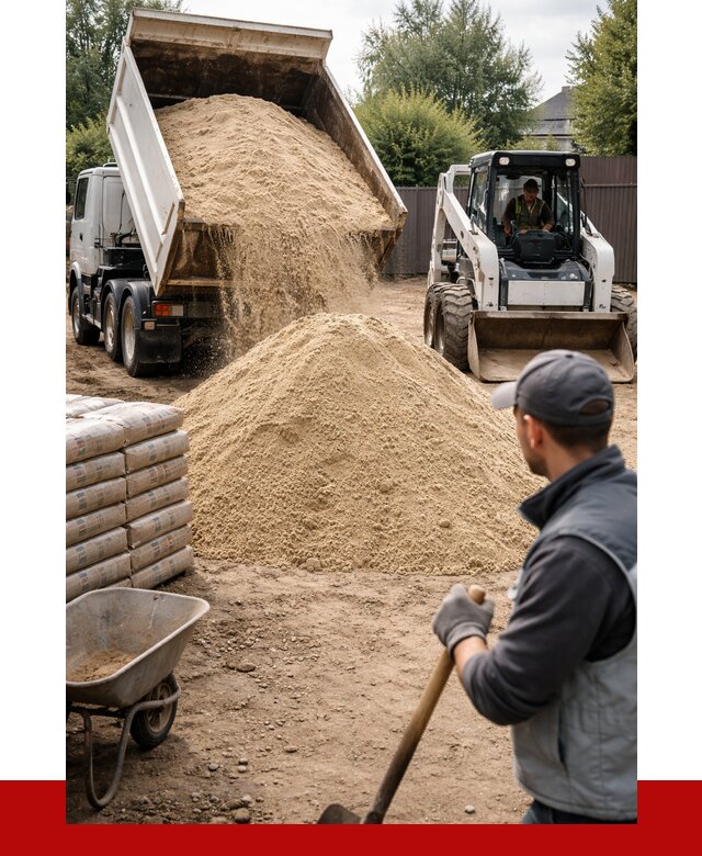 Мытый речной песок с доставкой в Партизанске от 1556 р. | ПРОНЕРУДПрт