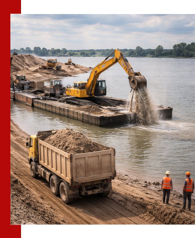 Намывной песок с доставкой в Партизанске оптом и в розницу