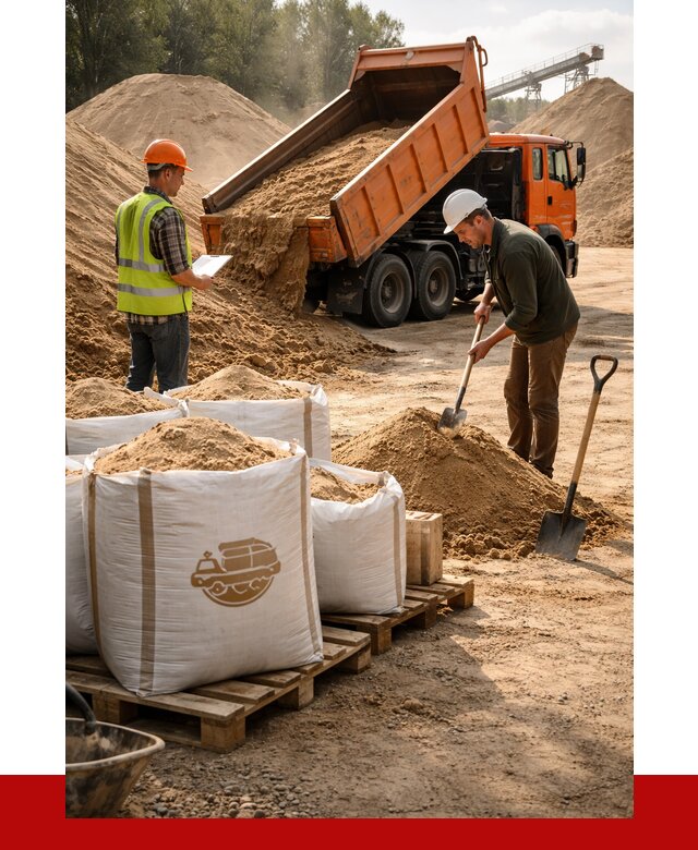 Строительный песок в Партизанске от 2361 р. с доставкой, ПРОНЕРУДПрт