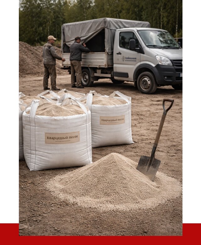 Кварцевый песок для пескоструя в Партизанске от 4830 р. | ПРОНЕРУДПрт