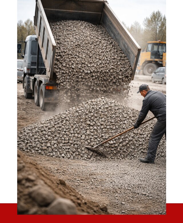 Гравий фракция 20-40 в Партизанске от 2683 р. доставка | ПРОНЕРУДПрт