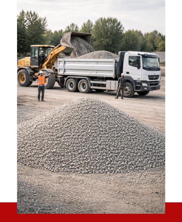 Купить мытый гравий в Партизанске от 3757 р, доставка ПРОНЕРУДПрт