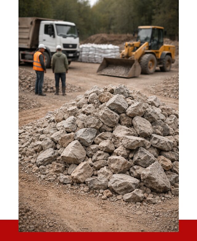 Купить бутовый камень с доставкой в Партизанске от 2469 р. | ПРОНЕРУДПрт