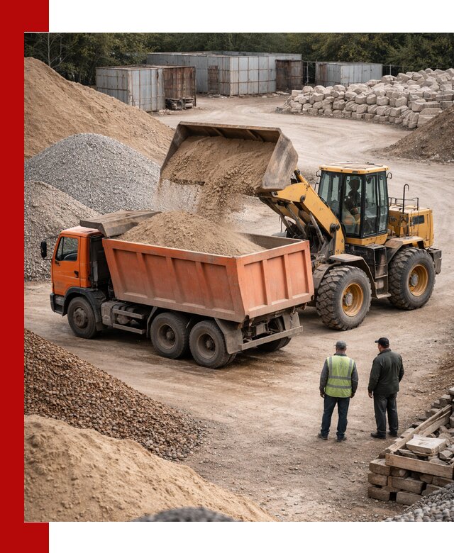 Доставка сыпучих смесей и смесей для стройки в Партизанске