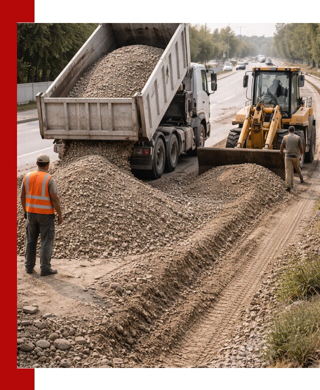 Опгс для устройства дорог и подсыпки в Партизанске