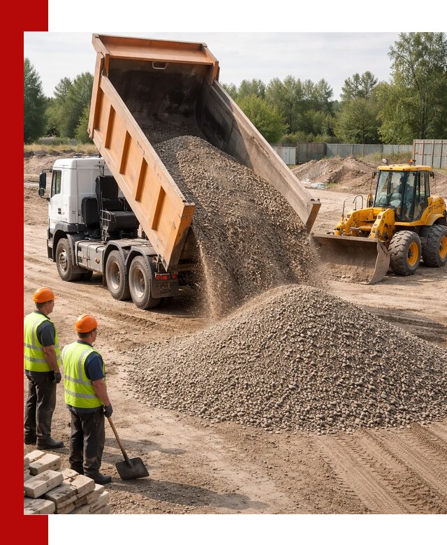 Доставка щебёночно-песчаной смеси ЩПС С7 в Партизанске