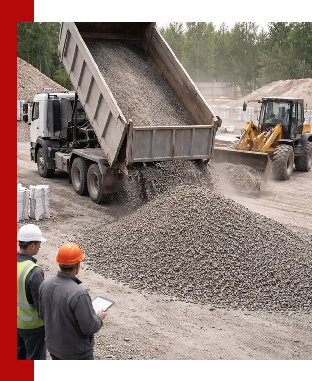 Доставка и продажа гранитного отсева 0-10 в Партизанске