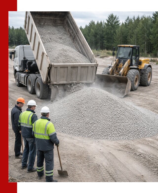 Известняковый отсев 0-5 доставка в Партизанске быстро и выгодно