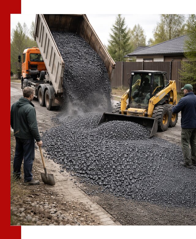 Крошка габбро с доставкой в Партизанске для строительных работ