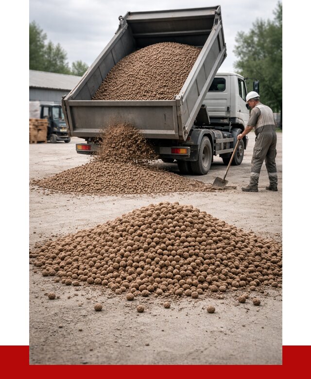 Керамзит с доставкой в Партизанске от 4508 р. за м3 | ПРОНЕРУДПрт