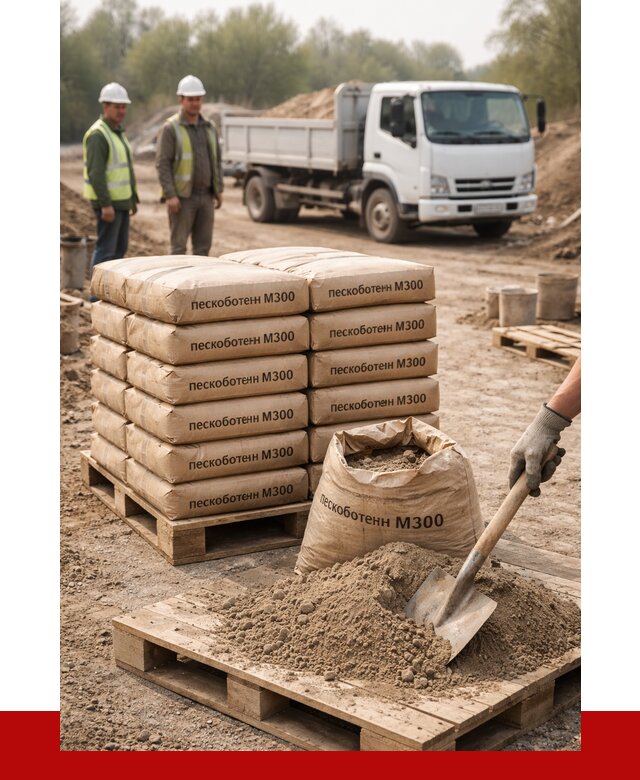 Пескобетон М300 в Партизанске с доставкой от 4991 р. за куб | ПРОНЕРУДПрт