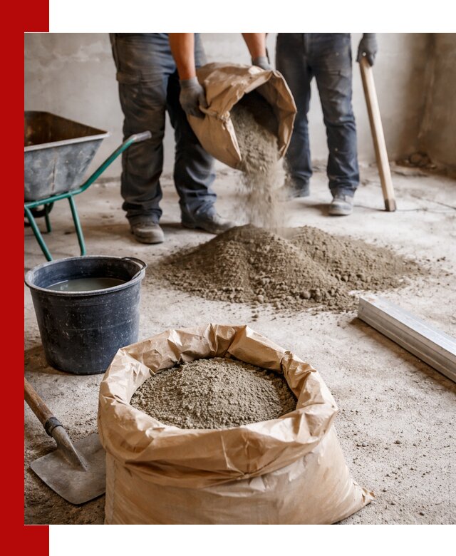 Доставка сухой смеси для стяжки в Партизанске