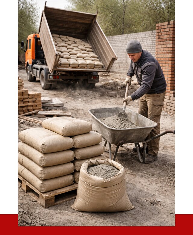 Купить сухую смесь для кладки в Партизанске от 1288 р. | ПРОНЕРУДПрт