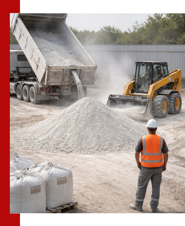 Доставка и продажа известняковой муки в Партизанске