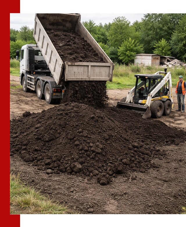 Поставка плодородной земли с доставкой самосвалом в Партизанске
