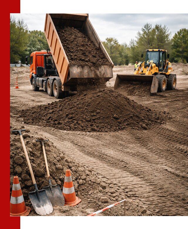 Поставка и доставка планировочного грунта в Партизанске