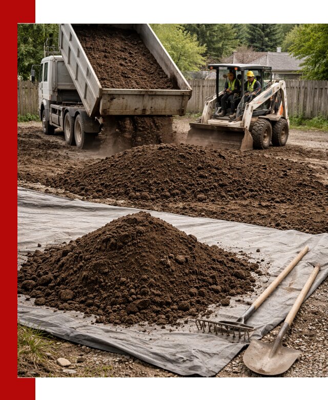 Грунт для отсыпки участка с доставкой в Партизанске