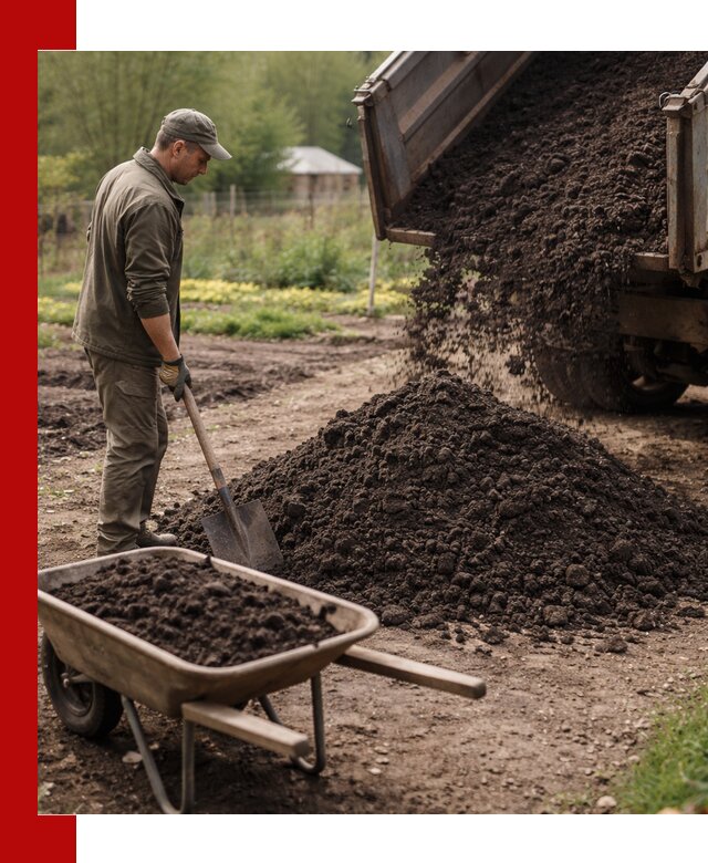Доставка качественной земли для огорода в Партизанске