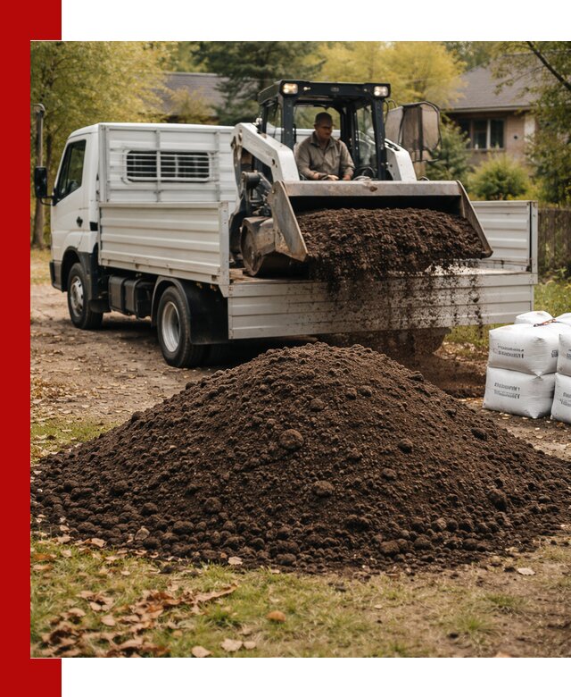 Доставка садовой земли в больших объёмах в Партизанске