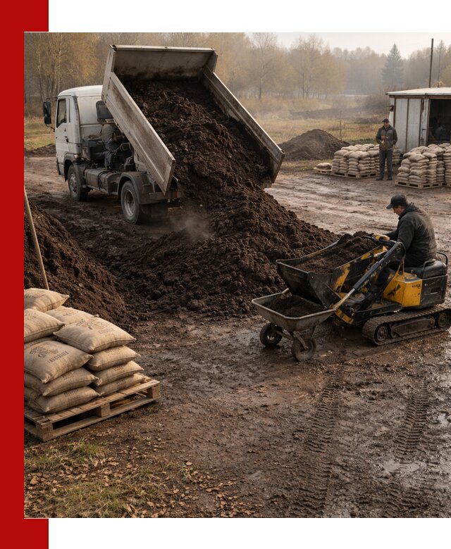 Кислый торф в доставке по выгодным ценам в Партизанске