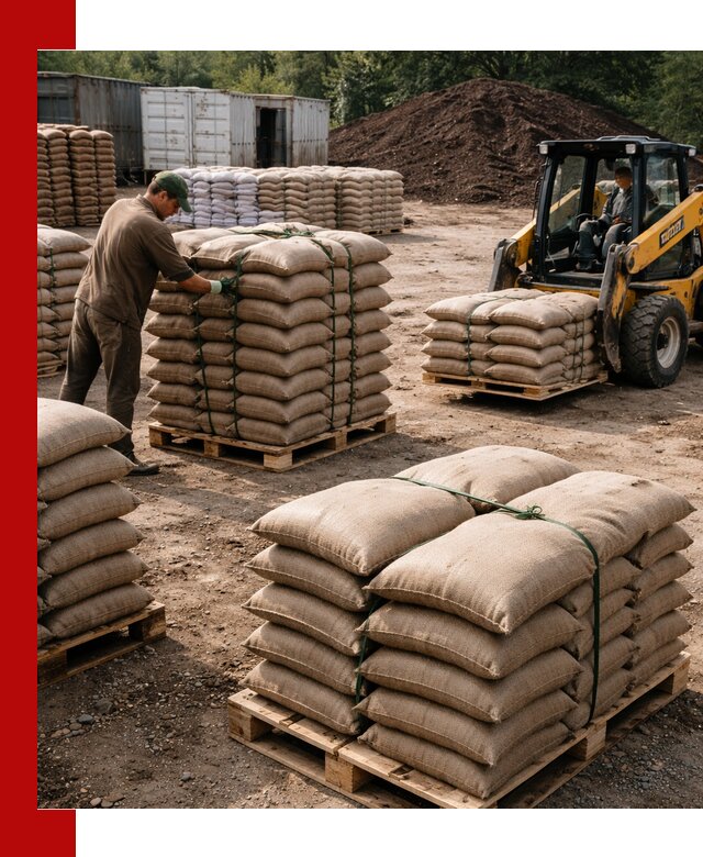 Доставка торфа в мешках по выгодным ценам в Партизанске