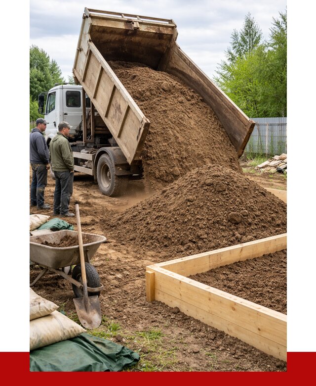 Торфо песчаная смесь в Партизанске с доставкой от 1986 р. | ПРОНЕРУДПрт