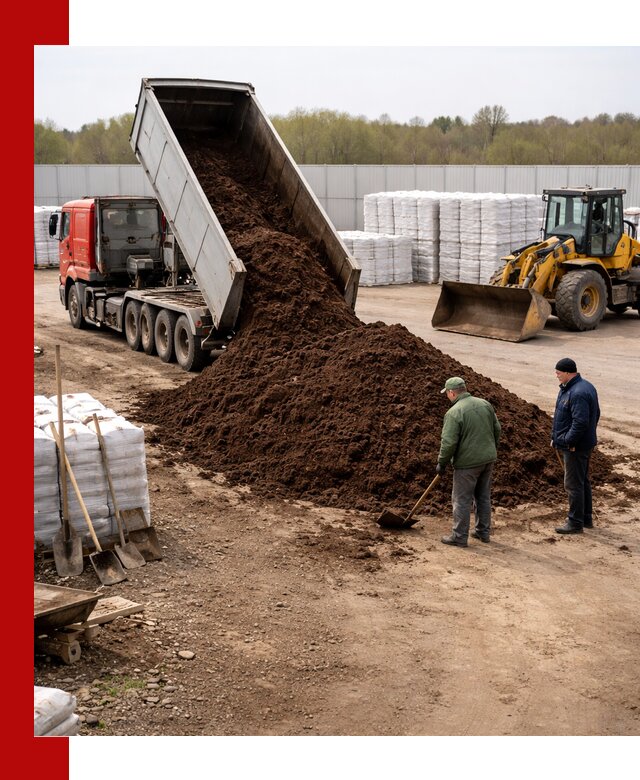 Доставка торфяных смесей оптом и в розницу в Партизанске