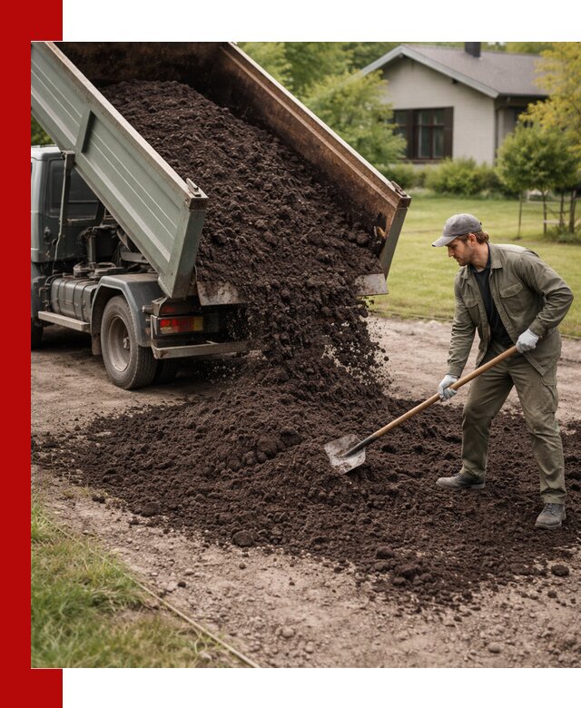 Чернозем для газона с доставкой в Партизанске быстро и качественно