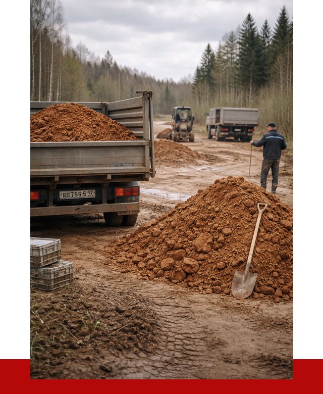 Глина и суглинки в Партизанске от 4830 р. за куб | ПРОНЕРУДПрт